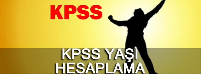 KPSS Yaş Hesaplama Programı