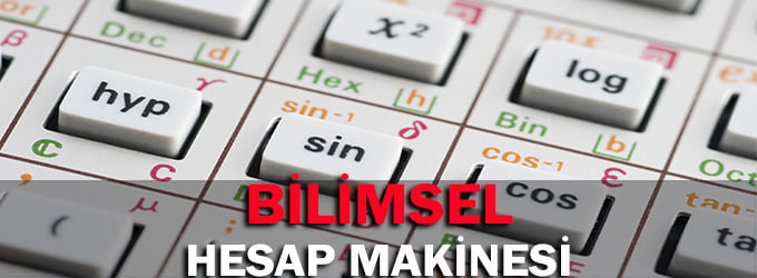 Bilimsel Fonksiyonlu Hesap Makinesi