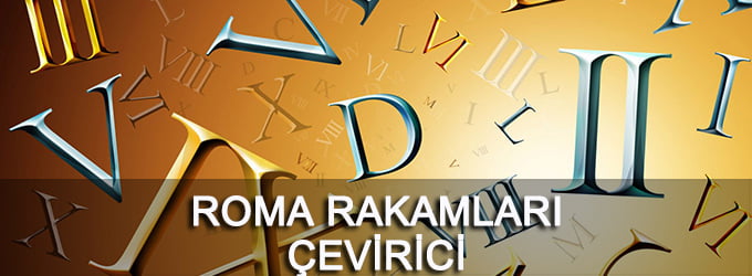 Roma Rakamları Çeviri